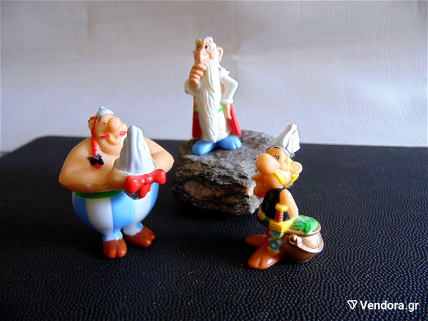 asterix, ovelix ke driidis, sillektika pechnidia miniatoures