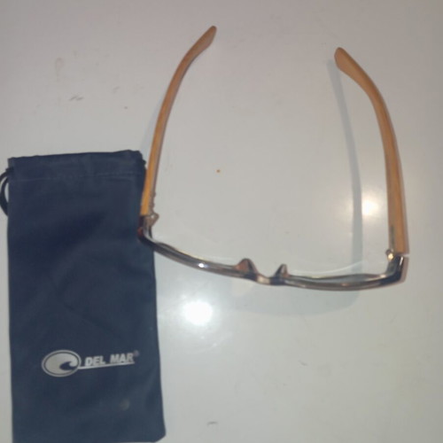 Wooden sunglasses 5119 UV 400 like new, brown lenses