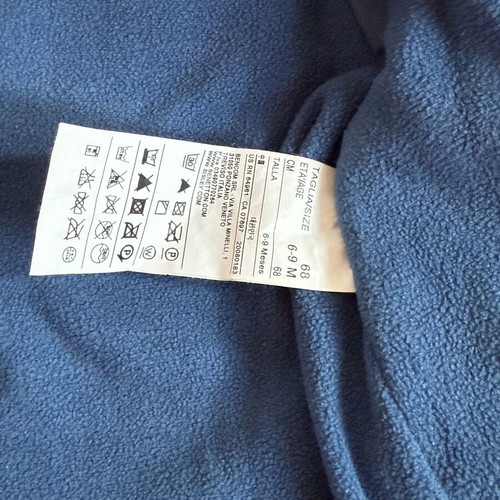 Benetton Baby jacket like new, 6-9 months, blue, 92 cm