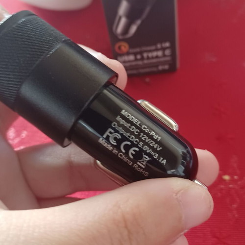 Lucas Car Charger USB and Type-C 3.1A new