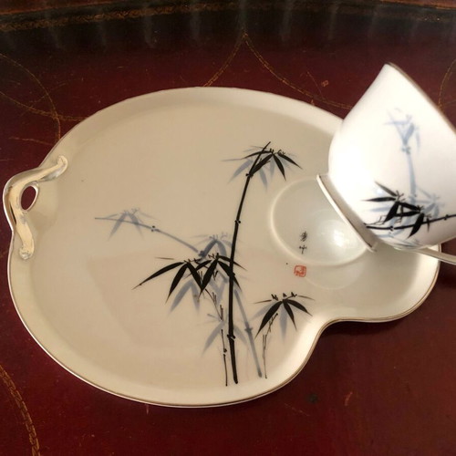 Minton CBC tea set hand-painted from Japan like new