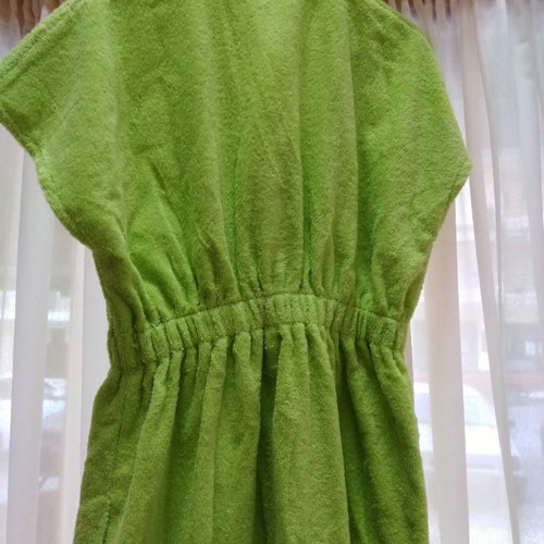 Nef Nef green bathrobe, large