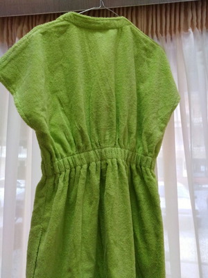 Nef Nef green bathrobe, large