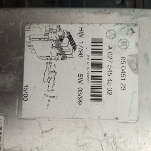 Fuse box SAM A0275454532 used for Mercedes-Benz S-Class sedan W220
