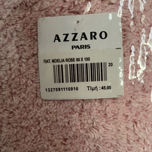Azzaro Paris bath mat pink new