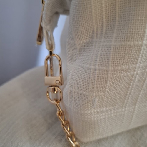 Dior makeup bag with chain strap and travel products new