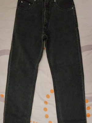 Lois Basic Jeans Straight Fit Vintage Washed Charcoal Black