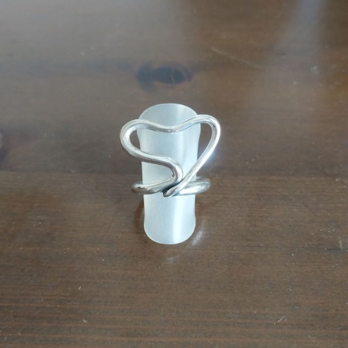 Handmade silver ring 925, size 55