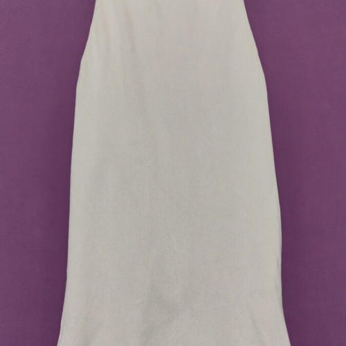 White high-waisted long skirt Pull & Bear new, size S