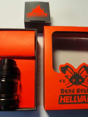 Dead Rabbit V2 vape atomizer with accessories