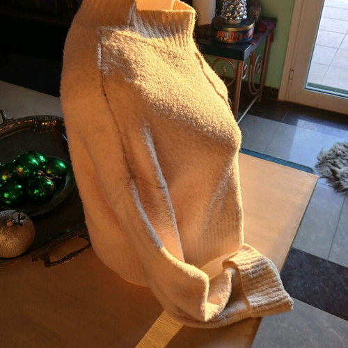 Funky Buddha oversized beige pullover size M like new