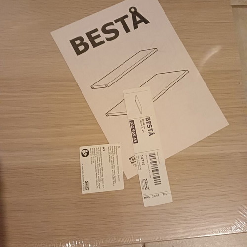 IKEA BESTÅ shelves new, white oak effect, set of 2