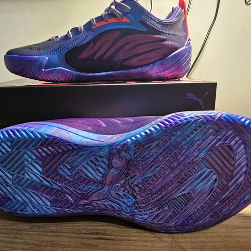 Puma All Pro Nitro athletic shoes new, purple