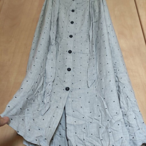 Helmi women's skirt like new, light gray, size M