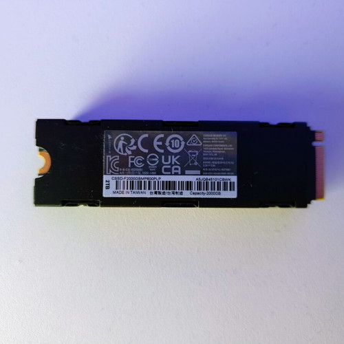 Corsair MP600 Pro LPX SSD 2TB NVMe with Heatsink PS5 Compatible like new