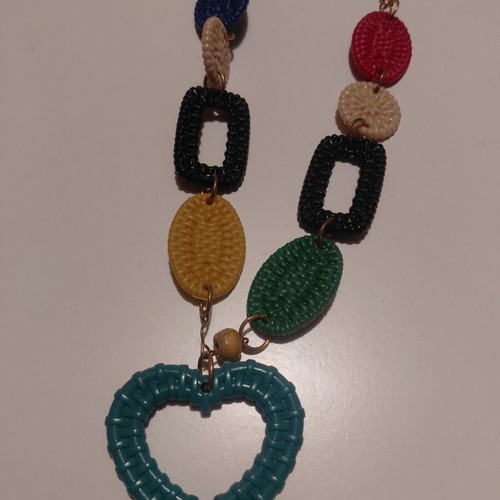 Summer necklace new with colorful design