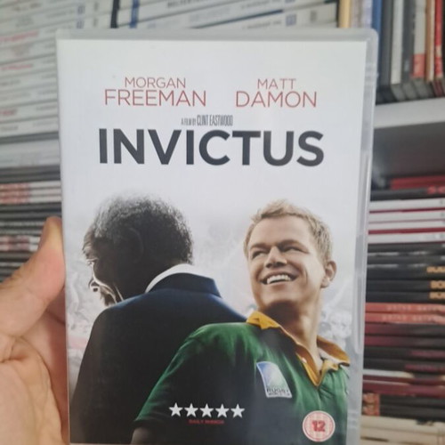Invictus DVD like new, social biography historical with subtitles