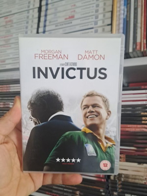 Invictus DVD like new, social biography historical with subtitles