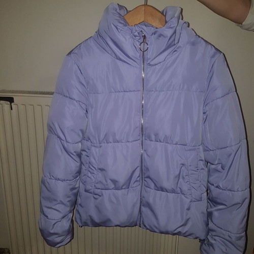 Stradivarius jacket used, lilac, size XS