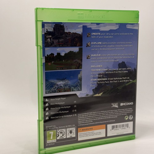 Minecraft Xbox One used action adventure game
