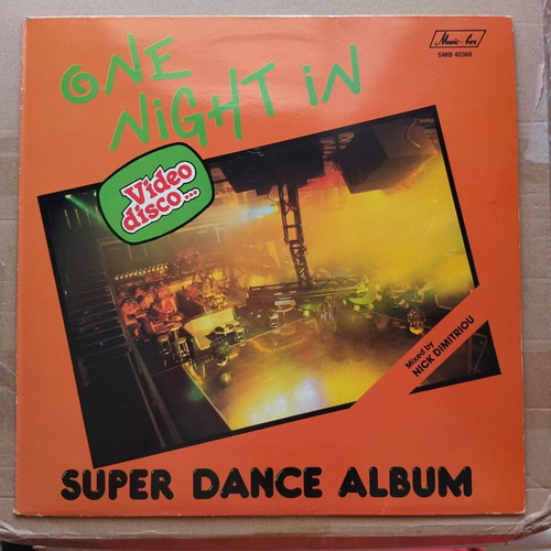 One Night In Video Disco LP like new, electronic