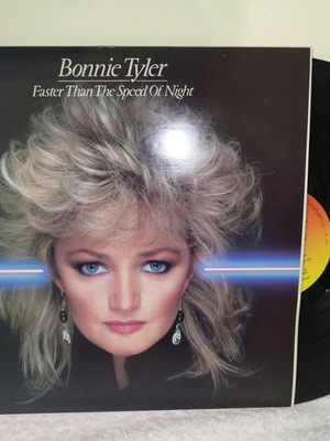 Bonnie Tyler Faster Than The Speed Of Night Vinyl LP used