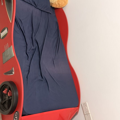 Mcqueen kids bed with mattress