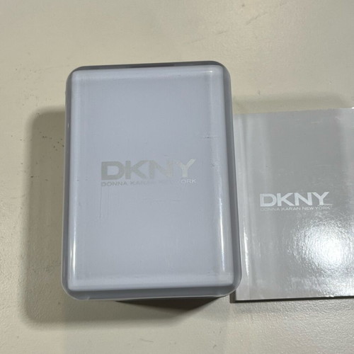DKNY women's watch with silver double design bracelet
