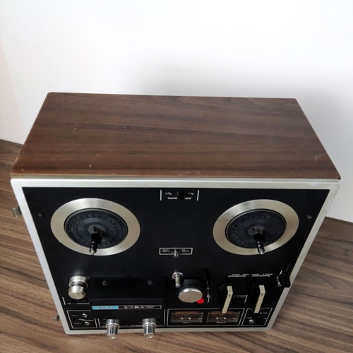 Akai 1721W vintage reel-to-reel tape recorder used