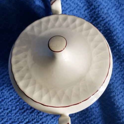 Vintage sugar bowl used in good condition