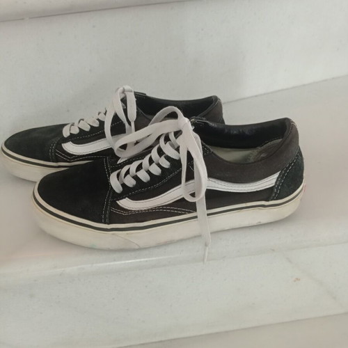 Vans Old Skool δερμάτινα αθλητικά μεταχειρισμένα, νούμερο 38, μπλε