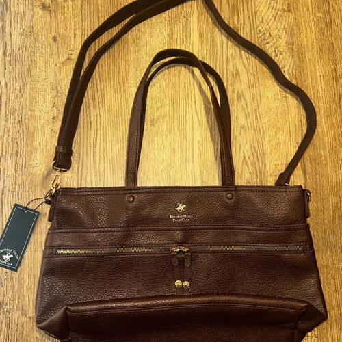 Polo Club Beverly Hills shoulder bag brown new