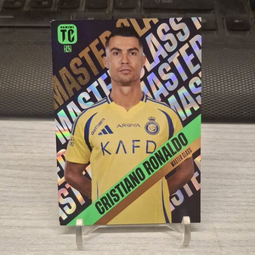 Panini Top Class 2025 Cristiano Ronaldo Masterclass card new
