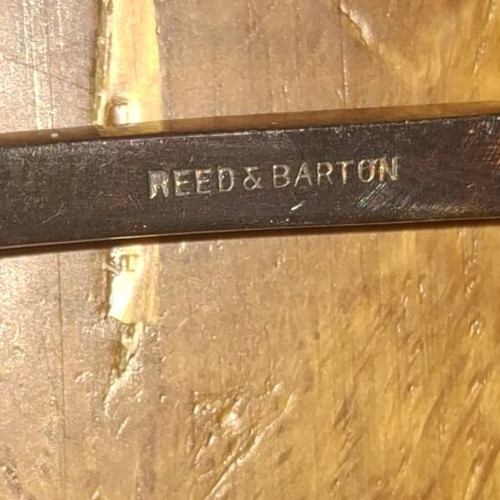Rare silver spoon 1940 Reed and Barton used