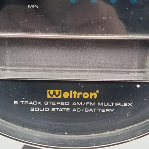 Weltron Model 2001 radio cassette player used, Space Ball 1970