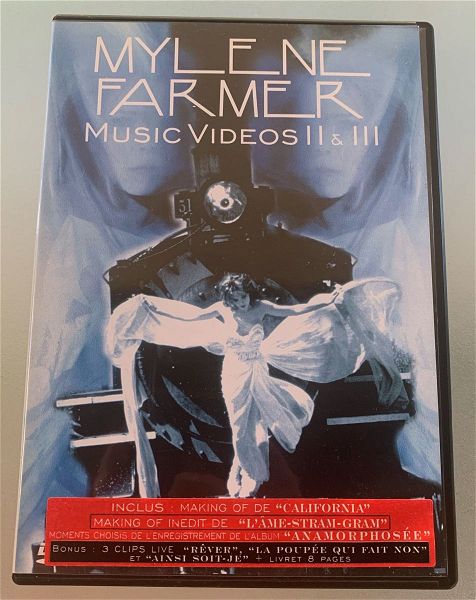  Mylene Farmer - Music videos 2 & 3 dvd