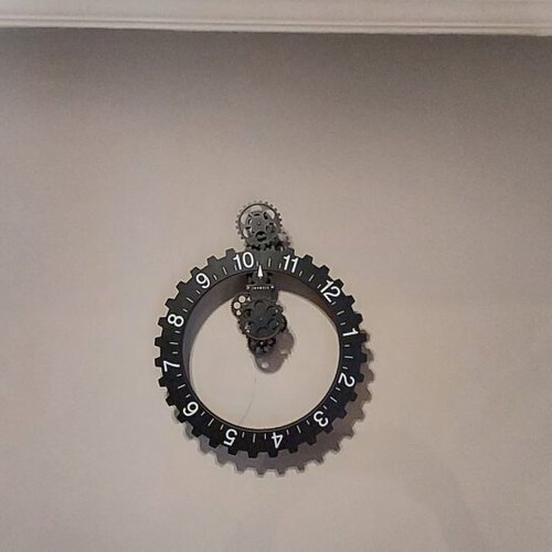 Custom Made wall light pair, black with decorative transparent detail
