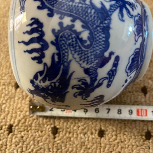Jingdezhen blue-and-white porcelain set, 6 pieces, new