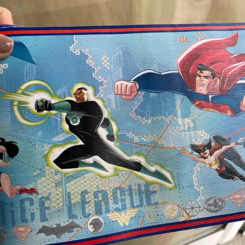 Justice League decor roll new for wall 10 meters
