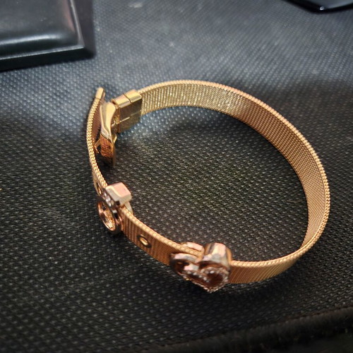 Loisir women's stainless steel bracelet Fantasy collection rose gold like new