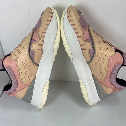 Tod's leather sneakers used, size 38.5, multicolor