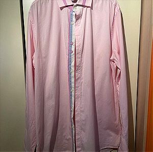KARL MOMMOO made in Italy pink shirt