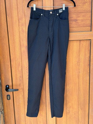Versace Couture Jeans pants black, size XS, like new
