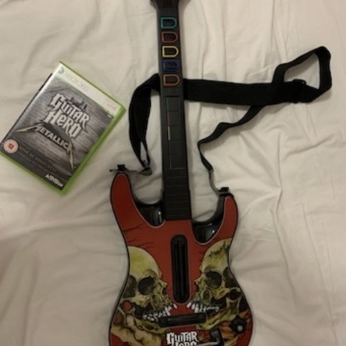 Guitar Hero Metallica Xbox360 like new