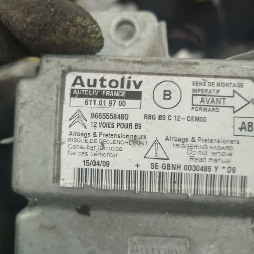 Airbag control unit for Citroen Berlingo 9665558480, 611019700
