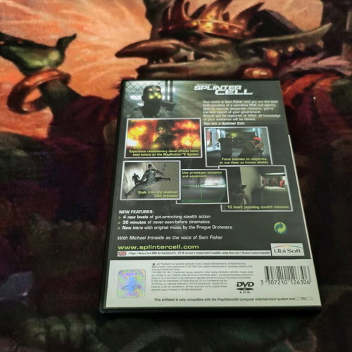 Splinter Cell PlayStation 2 like new