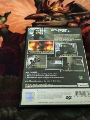 Splinter Cell PlayStation 2 like new