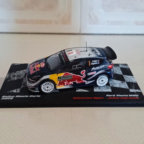 Ford Fiesta WRC collectible miniature car like new