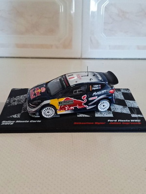 Αυτοκινητάκι συλλεκτικό μινιατούρα Ford Fiesta WRC σαν καινούργιο
