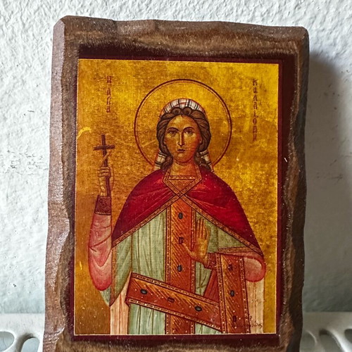 Saint Kalliopi icon like new, small